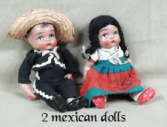 2 mexican dolls
